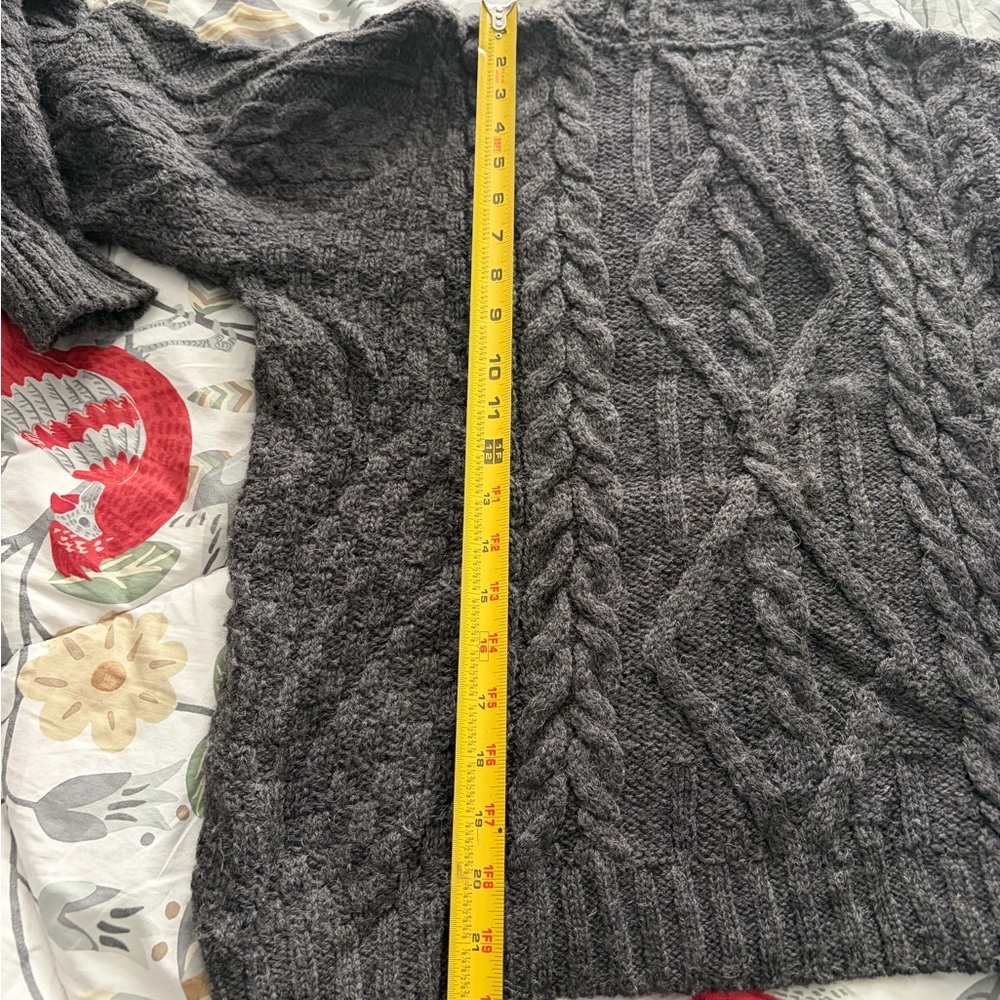 Inis Crafts - Irish Turtleneck  Sweater 100% Merino Wool made in Ireland Men’s L - Picture 10 of 10